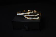 Load image into Gallery viewer, I DON’T CHASE I ATTRACT WHITE BRACELET
